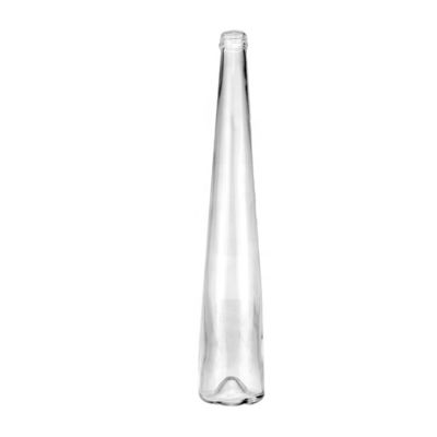 Acceptabel klant logo lange nek vodka glazen fles 300 ml 500 ml van kristal glas