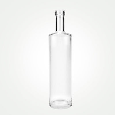 Duidelijke matte zwarte glazen drankfles 750 ml Nordic Gin Whisky Vodka Liquor en drank