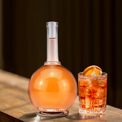 OEM/ODM Acceptabel 500 ml glazen buitenlandse wijnfles voor creatieve persoonlijkheid Fruit Wine