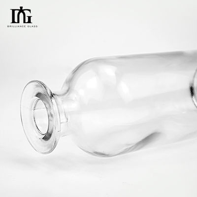 Drank Verticale streep Doorzichtige glazen flessen met kurkstopper Perfecte verjaardagscadeau