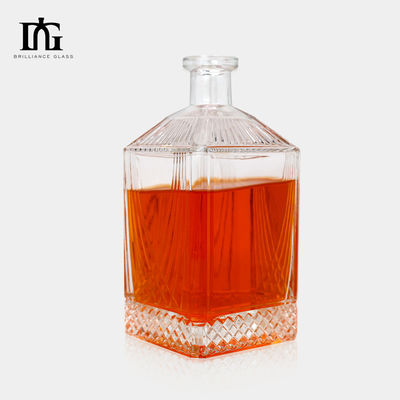 700 ml 750 ml glazen flessen voor wijn Whisky Brilliance Rum Gin Leeg