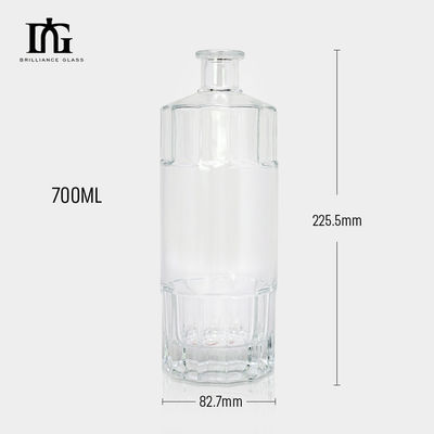 Schermdrukken Warmt stempelen Verf 700 ml drankfles voor whisky Champagne Vodka