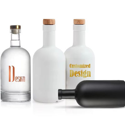 Glasfles voor vodka, wijn, gin, drank 200 ml 375 ml 500 ml 700 ml 750 ml Perfect.