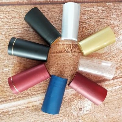 Op maat gemaakte PVC-necking tape glasflesshrink cap voor drankverpakkingsoplossingen