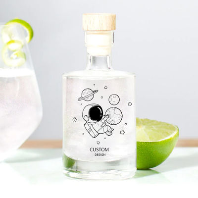 OEM/ODM Acceptabele glazen fles voor gedistilleerde dranken 500 ml 750 ml rum vodka whisky gin fles