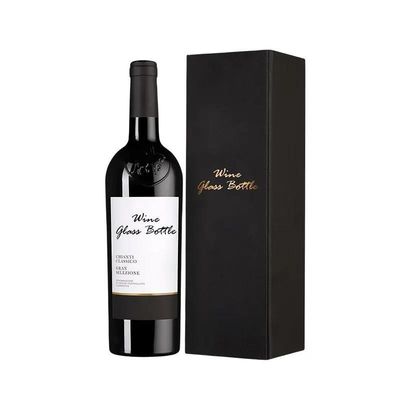 Andere cadeau handwerk opslag Lederen wijndoos en handvaten enkele fles herbruikbaar cadeau doos krokodil graan pu leer dubbele fles 750 ml rode wijn doos