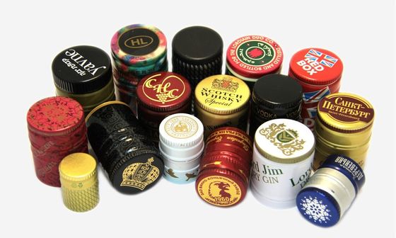 Plastic Aluminium PVC Warm Shrinkable Wraps Film voor ronde vorm Custom Whiskey Flask