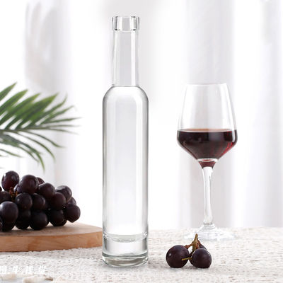 200 ml 375 ml 500 ml 750 ml 1000 ml ronde glasfles met kurkdeksel en op maat gemaakt ontwerp
