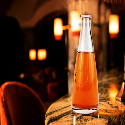 375 ml 500 ml 750 ml heldere gegraveerde glazen fles voor Whisky Decanter