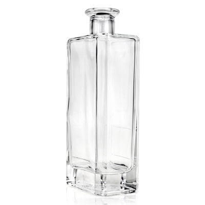 Klassieke vierkantglasflessen voor wijn 500 ml 700 ml Basismateriaal Glas en Super Flint