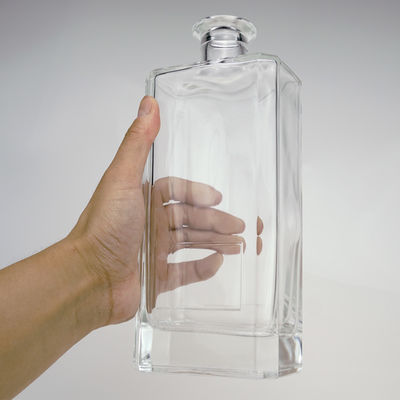 Klassieke vierkantglasflessen voor wijn 500 ml 700 ml Basismateriaal Glas en Super Flint