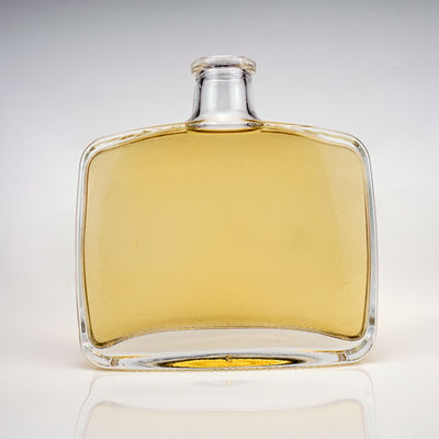High Flint Square Clear 500ml Glas Vodka Gin Rum Tequila Fles voor OEM/ODM