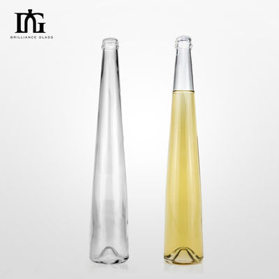 Acceptabel klant logo lange nek vodka glazen fles 300 ml 500 ml van kristal glas