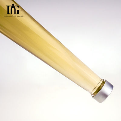 Acceptabel klant logo lange nek vodka glazen fles 300 ml 500 ml van kristal glas
