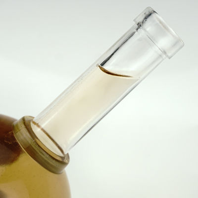 Persoonlijke grote buik Ronde vorm 50cl wijn glasfles 500ml voor drankjes en dranken