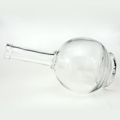 Persoonlijke grote buik Ronde vorm 50cl wijn glasfles 500ml voor drankjes en dranken