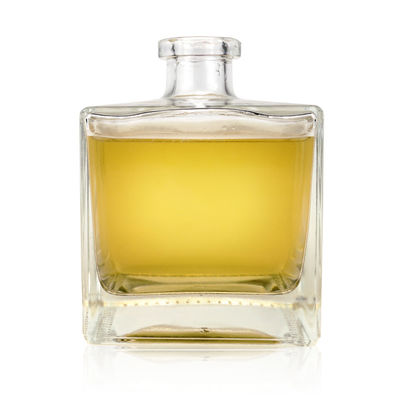 Gravering Custom 750ml Vierkante Glasfles voor Fruit Wine Whiskey Vodka Brandy Rum Gin