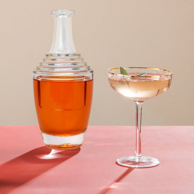 Custom 200ml unieke glasfles voor rum whisky vodka en kurk zegel