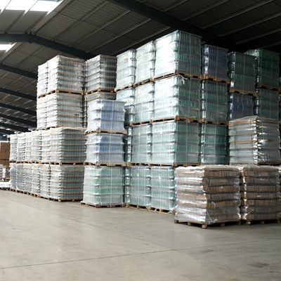 Industriële dranken 750 ml vierkant glasfles met synthetische kurk