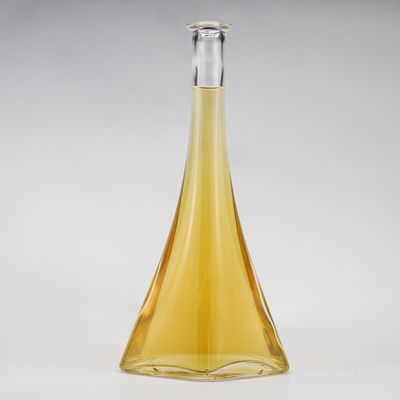 Whisky Vodka Rum Brandy CORK Glasfles met gemakkelijk vasthouden