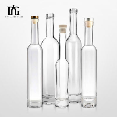 Vervaardiging van moderne glazen flessen Whisky 350 ml Tequila voor industriële dranken
