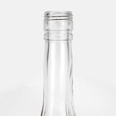 Vodka 500 ml Blauw glas Whisky Spirits Fles met kurk en schroefdeksel