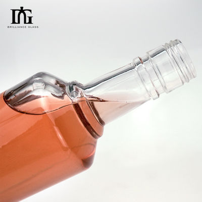 Glasfles voor drank 500 ml Super Flint Alcohol Whisky Vodka Brandy Custom lege dranken