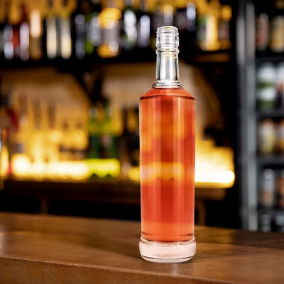 Glasfles voor drank 500 ml Super Flint Alcohol Whisky Vodka Brandy Custom lege dranken