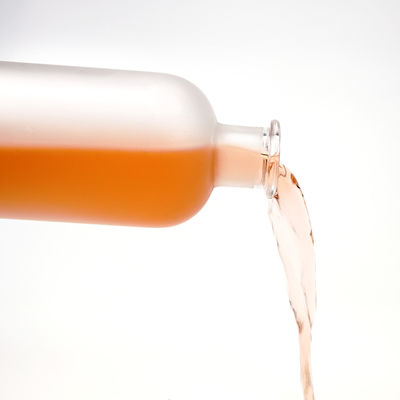 Gravureerde Gin Super Flint Vodka Glasfles Bevroren schermdrukken voor dranken