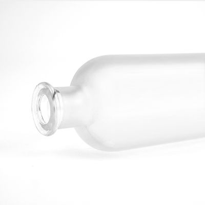 Gravureerde Gin Super Flint Vodka Glasfles Bevroren schermdrukken voor dranken