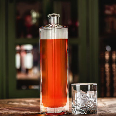 500 ml heldere glazen fles voor drankjes en dranken Nordic Design