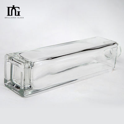 500 ml heldere glazen fles voor drankjes en dranken Nordic Design