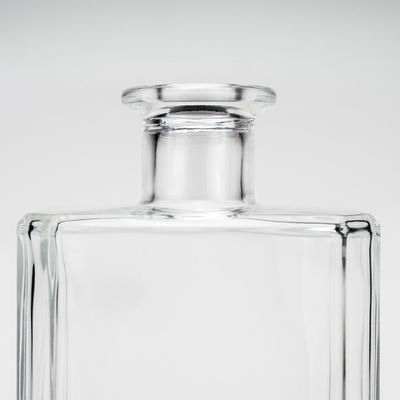 Sleek Square Design 700 ml glazen fles voor wodka whisky rum gin drank wijn alcoholische dranken