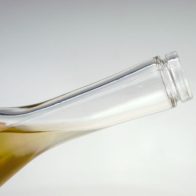 500 ml lange hals helder glasfles voor gin whisky rum alcoholische dranken afdichting type kurk