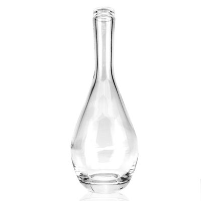 500 ml glazen fles End Vase-Shape Long Neck Vodka Wijn met kurk schroef beide afdichting Type