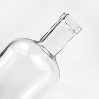 Gepersonaliseerd logo 300 ml 500 ml 700 ml 750 ml glazen fles voor wodka whisky drank brandy