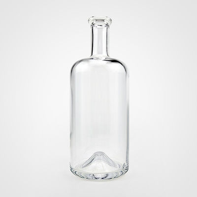 750 ml glazen fles met graverend oppervlak en kurk schroefdeksel Perfect
