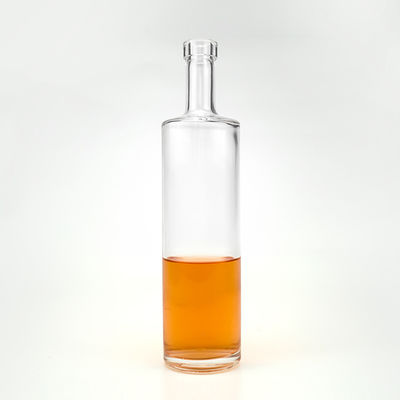 Duidelijke matte zwarte glazen drankfles 750 ml Nordic Gin Whisky Vodka Liquor en drank