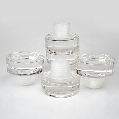 Duidelijk leeg glas Valcano bodem Vodka Gin Rum Tequila Whisky Brandy Spirit Fles 500 ml 750 ml