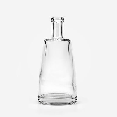 700 ml glazen fles voor wodka gin en wijn lichaam materiaal glas logo aanvaardbaar