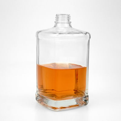 Acceptabel Klantenlogo Glas Spirits Rum Fles 500 ml 750 ml SCREW CAP Afdichting Type