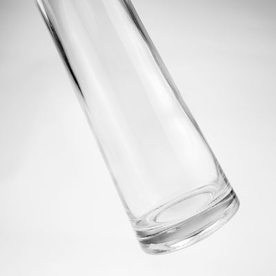 Glasflesjes 500 ml met kurkdeksel en glazen kraag