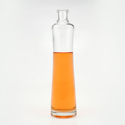 Glasflesjes 500 ml met kurkdeksel en glazen kraag