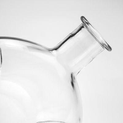 500 ml 700 ml heldere glazen fles met stopkork voor brandy Acceptabel OEM/ODM Uniek