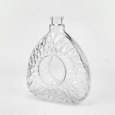 Aanvaardbaar klantlogo 750 ml 75 cl heldere glasfles voor drankjes en dranken