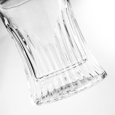 Elegant glas Roodwijn glas Vodka Liquor Whisky Decanter met glazen deksel