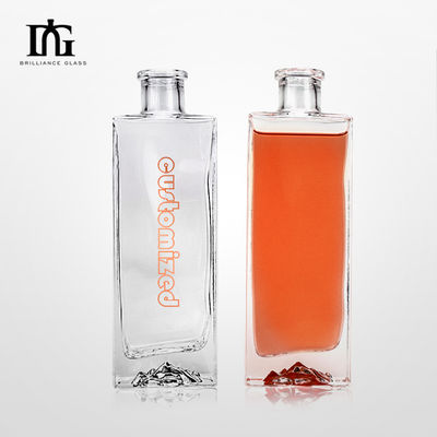 OEM/ODM Acceptabel 500 ml vierkant glasfles voor drank Liquor Spirituous Alcohol Drink
