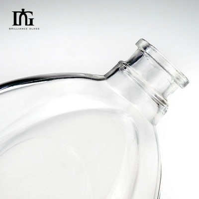 Kap Type Cork Schroef Beide Liquors Drank 500 ml 750 ml Speciale vorm Doorzichtige glazen fles