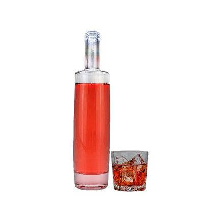 Duidelijk Matte Zwart Glas Fles 700 ml 750 ml voor Nordic Gin Whiskey Vodka Spirit