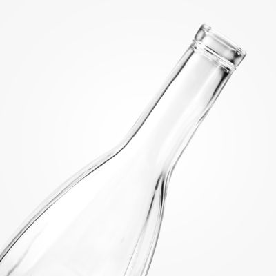 750 ml slanke rode wijn brandy rum wijn fles perfect ingesteld voor koffieliefhebbers